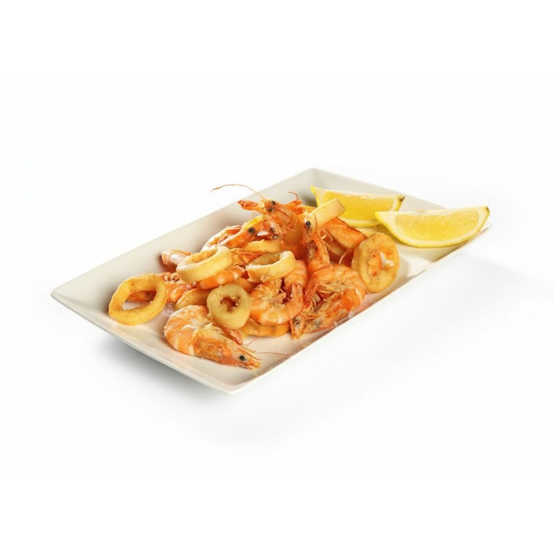 frittura gamberi e calamari